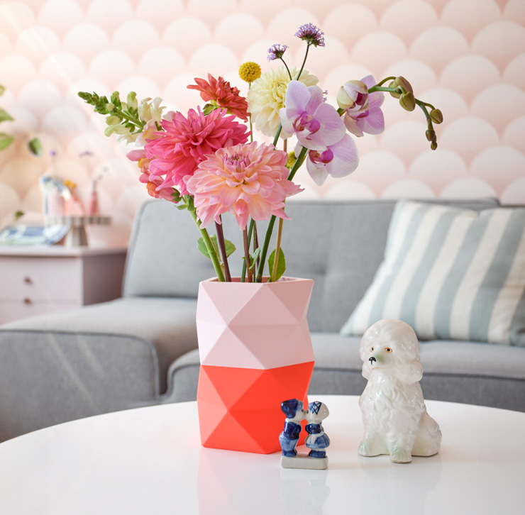 Origami Vases